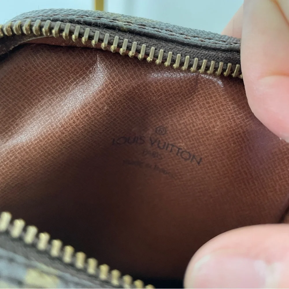 authentic with COA louis vuitton monogram mini danube crossbody bag - Picture 9 of 14